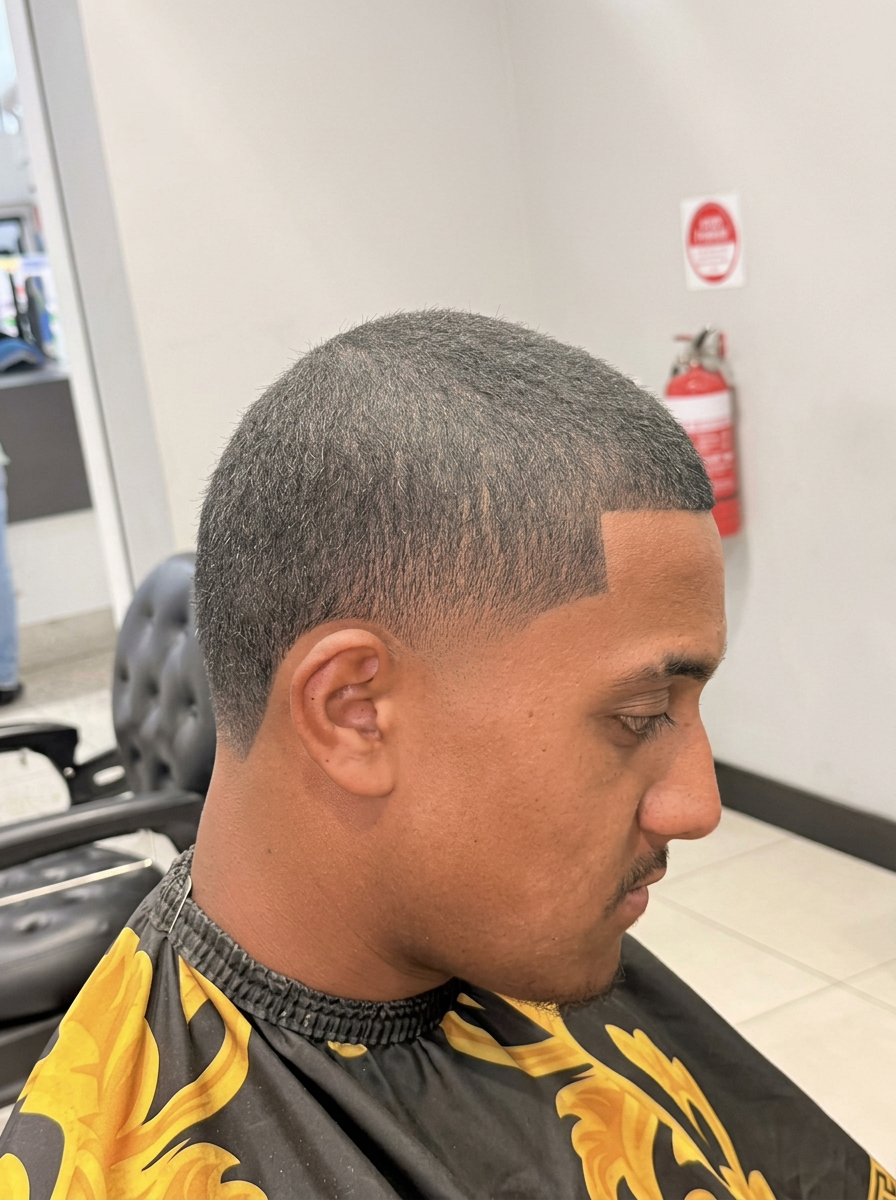 Fresh cut with clean lines