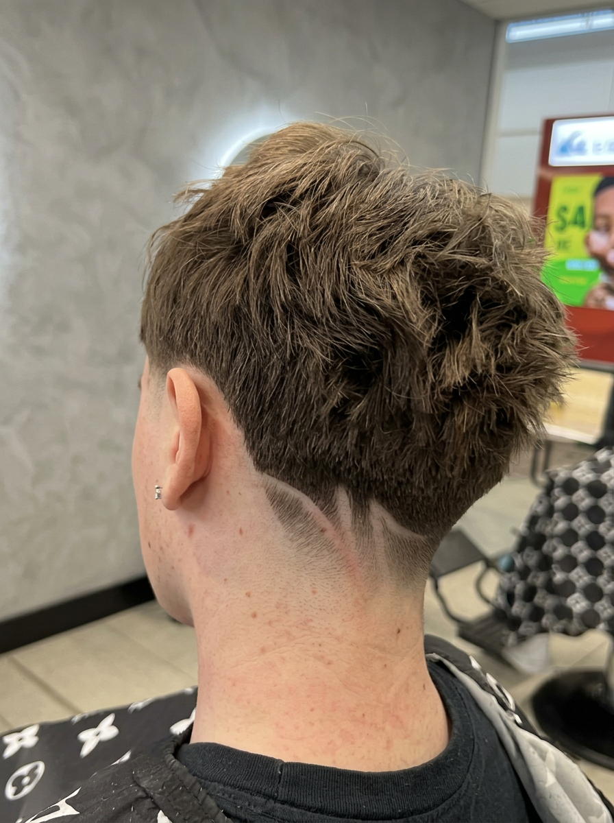 Blended fade detail